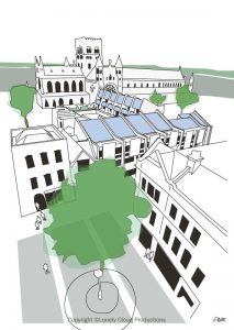 St. Albans Abbey from the Clock Tower